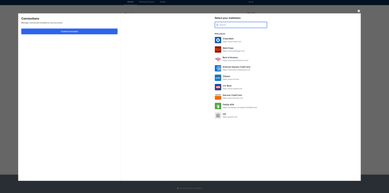 NaviPlan Client Portal Account Aggregation